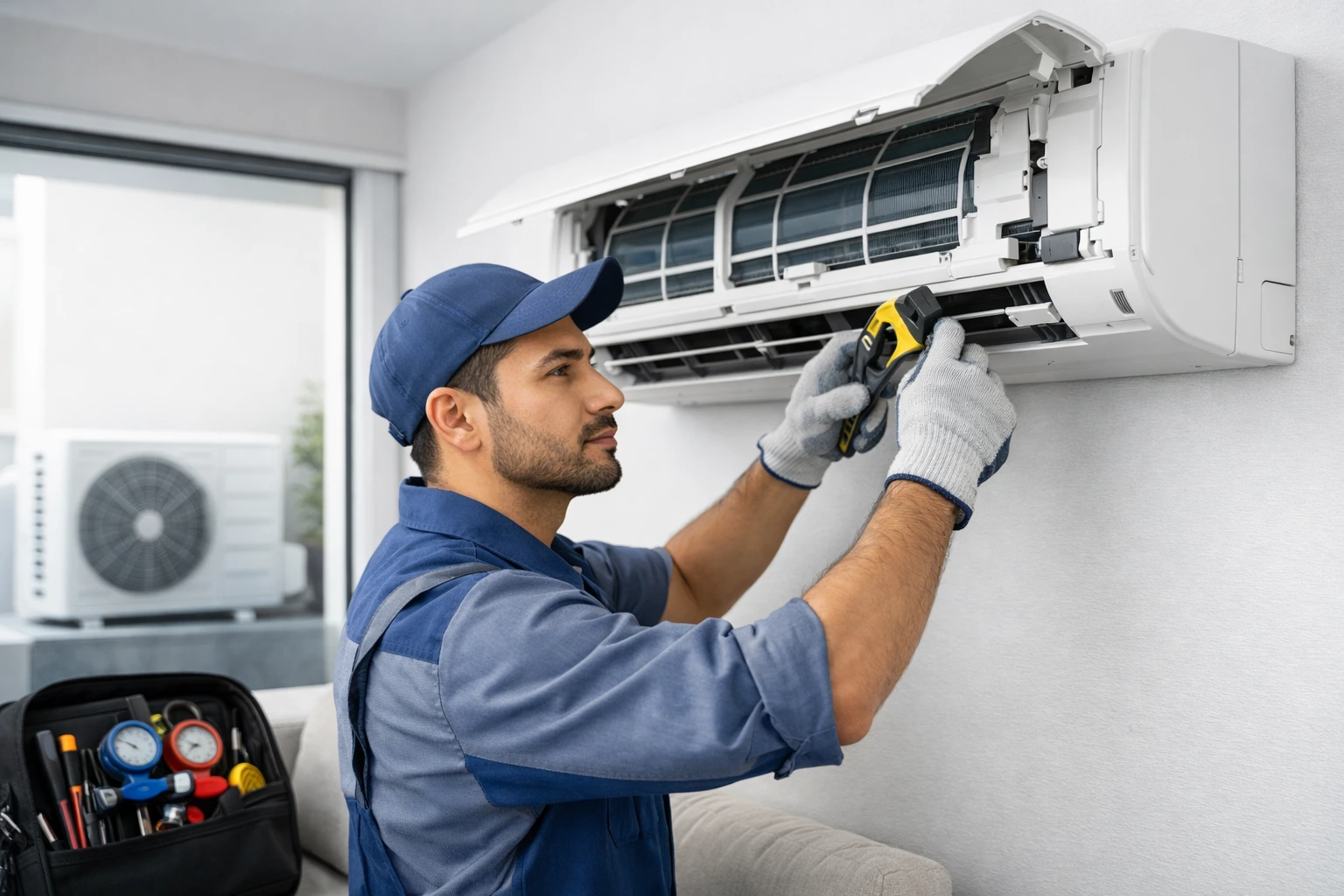 فك وتركيب مكيفات