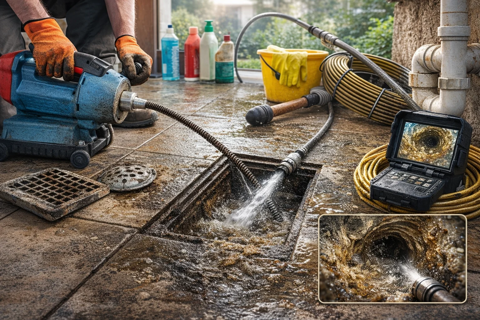 تسليك مجاري الصرف الصحي