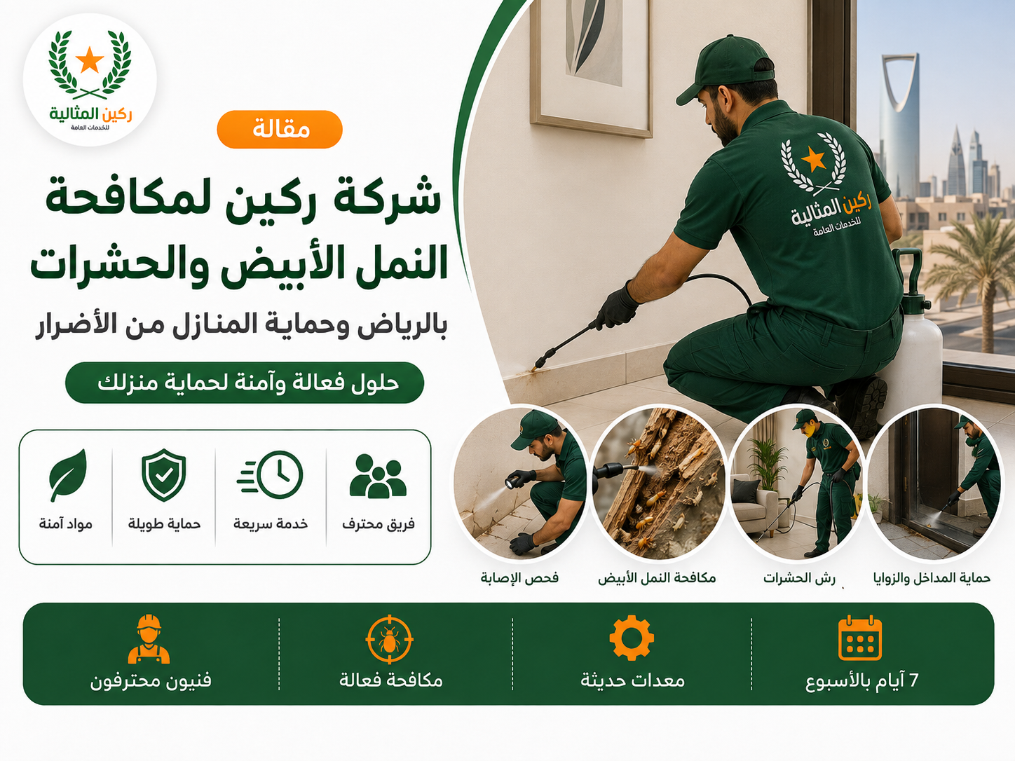 شركة مكافحة النمل الابيض بالرياض
